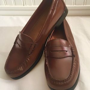 New Bass Classic Weejuns in Cognac - Size 8